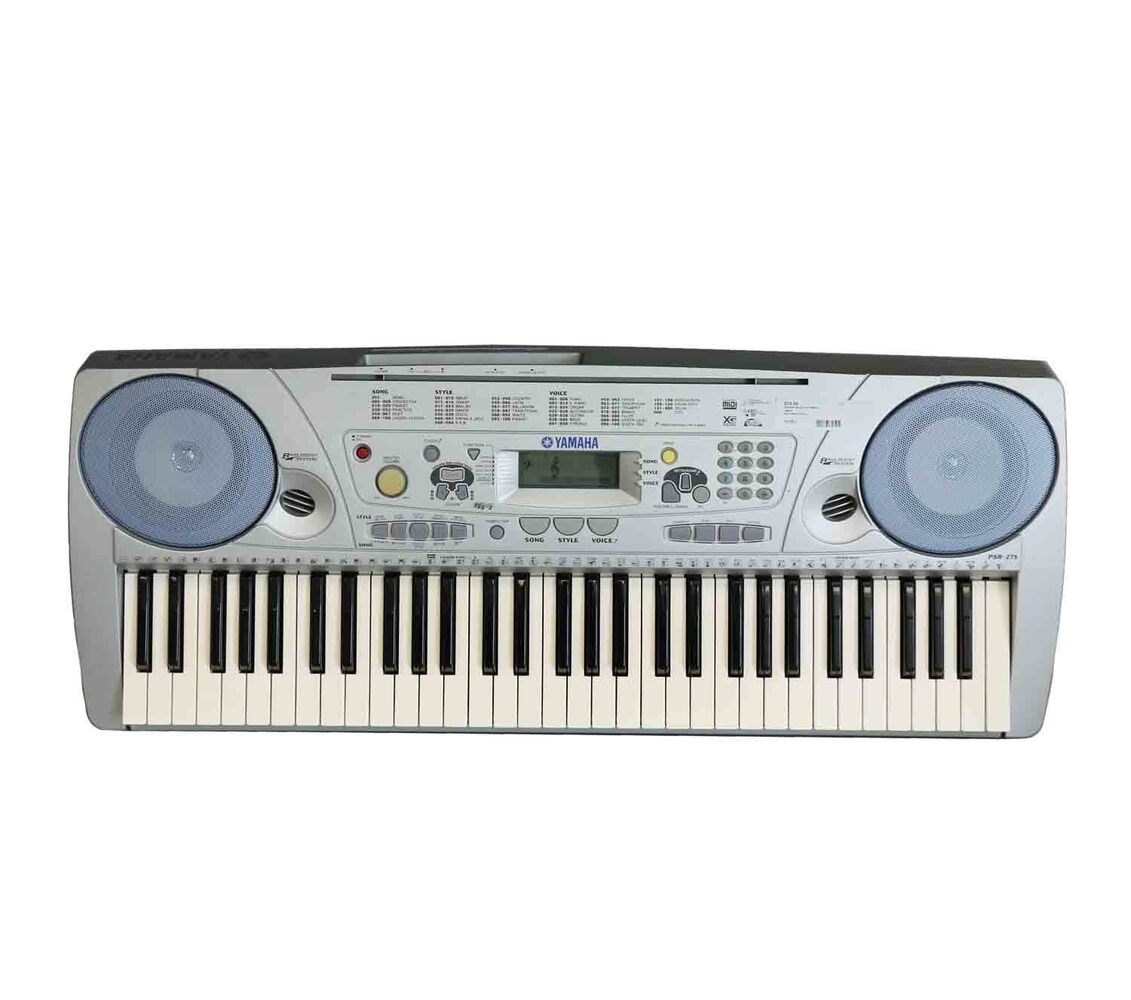 YAMAHA PSR 275 KEYBOARD WITH POWER SUPPLY | Golden Pawn